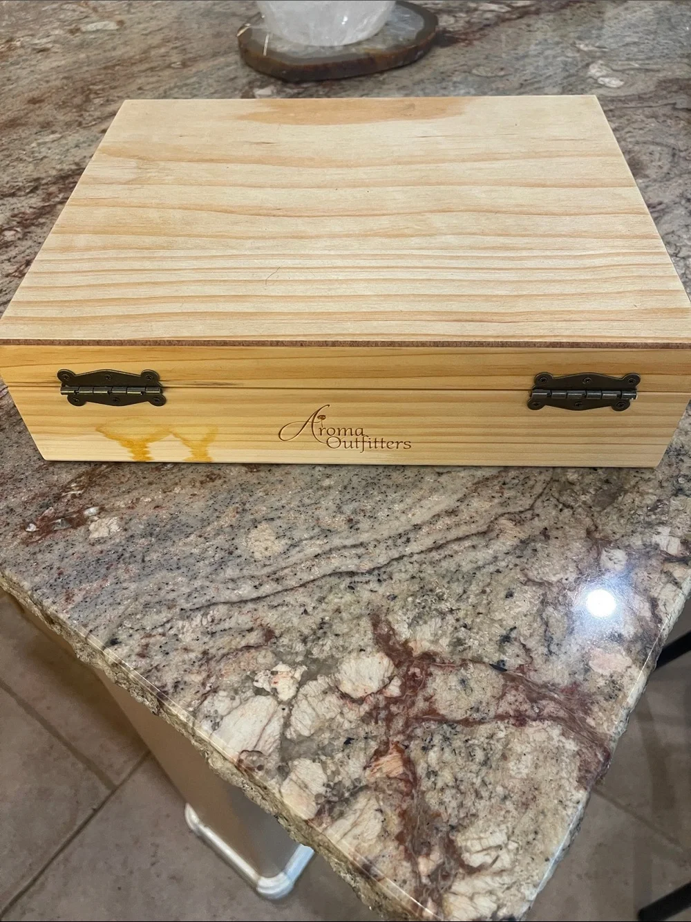 Young Living natural wood